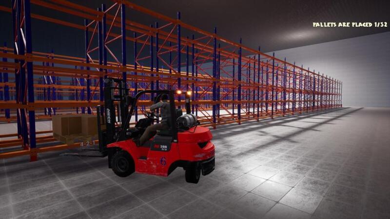 Warehouse Simulator Forklift Driver ocean of games